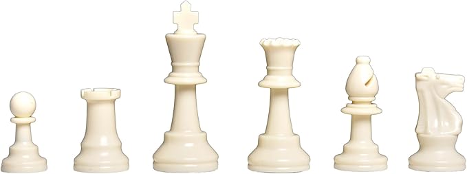 Four Players Chess Set | Single Weighted Regulation Colored Chess Pieces