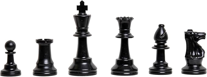 Four Players Chess Set | Single Weighted Regulation Colored Chess Pieces