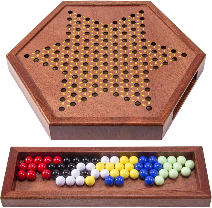 Chinese Checkers Game Set with Storage