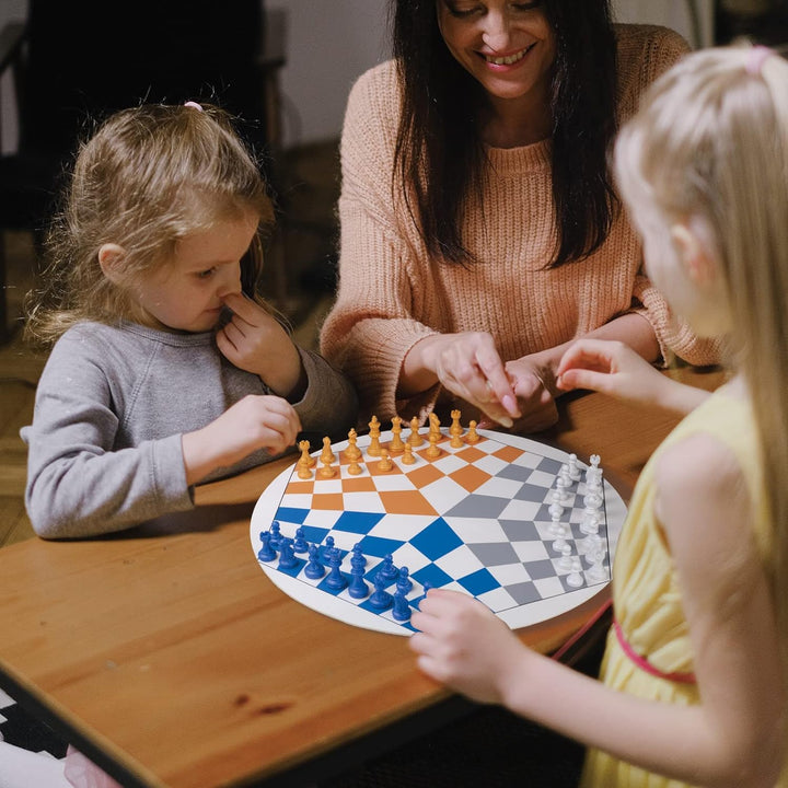 Three or Four Players Chess Set