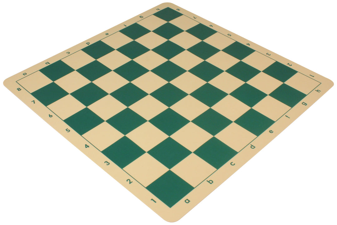Silicone Rollup Chess Board Green