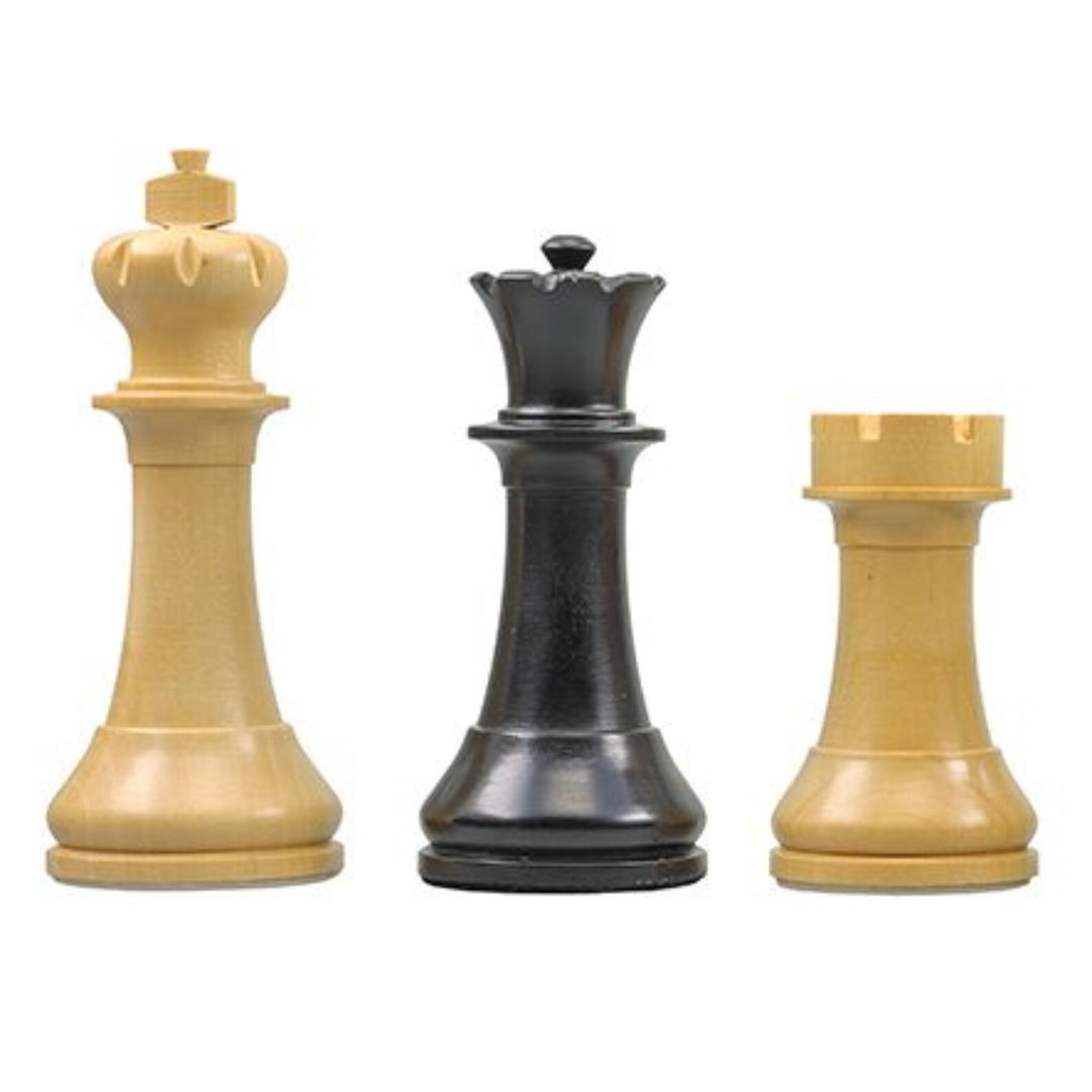 FIDE Chess Pieces- Ebony | Reproduced Tournament Chess set