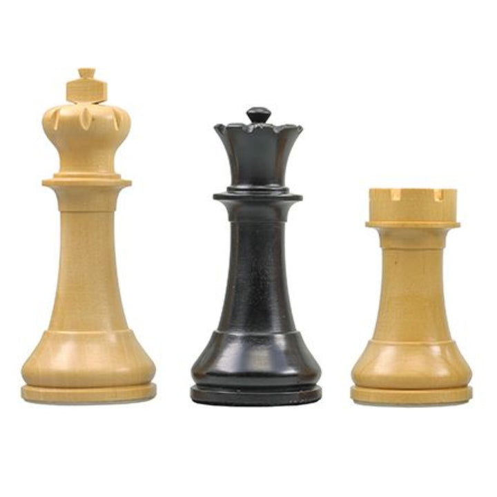 FIDE Chess Pieces- Ebony | Reproduced Tournament Chess set