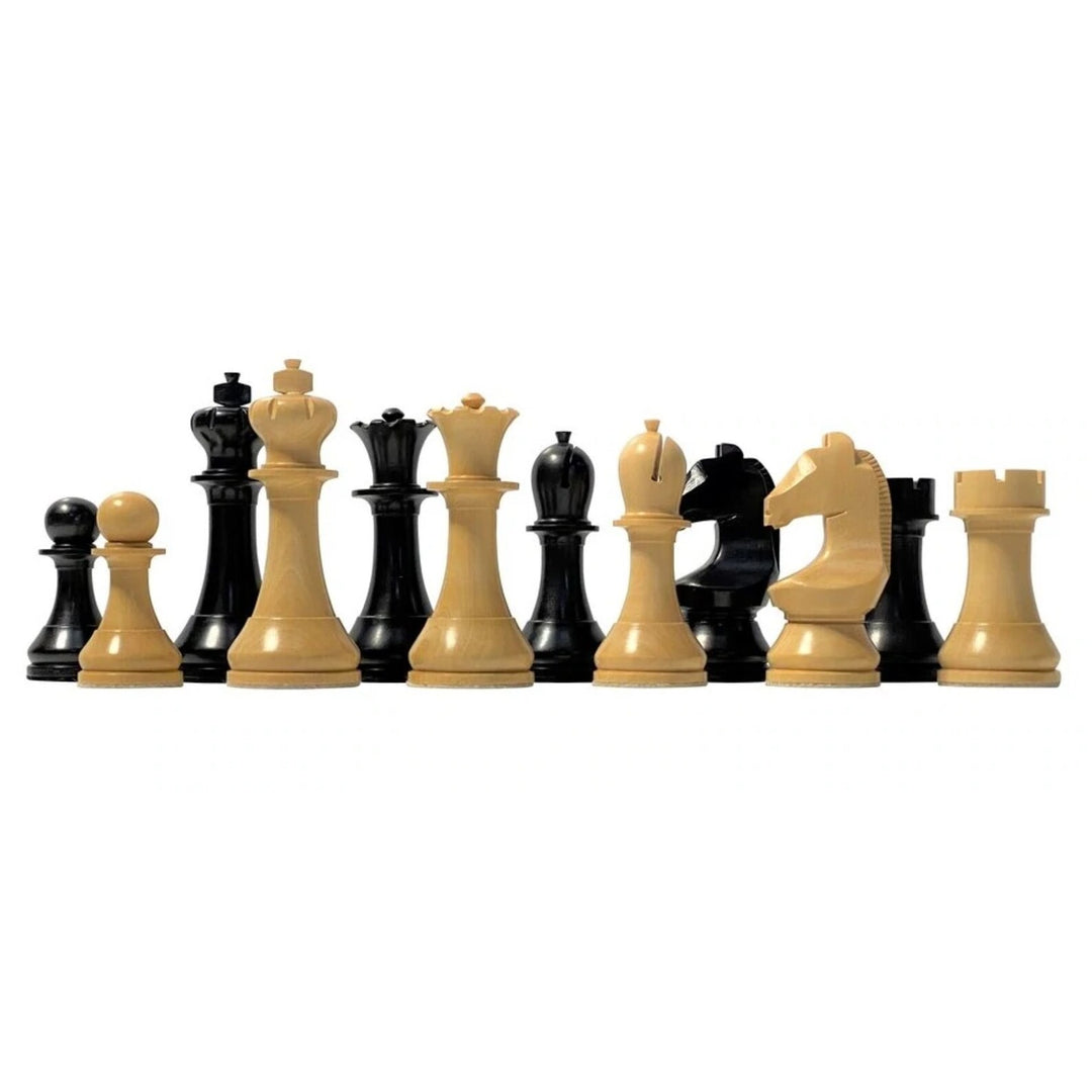 FIDE Chess Pieces- Ebony | Reproduced Tournament Chess set