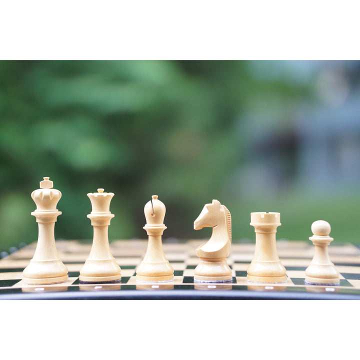 FIDE Chess Pieces- Ebony | Reproduced Tournament Chess set
