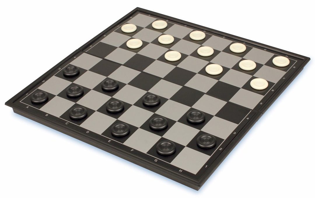 Chess & Checkers Folding Magnetic Travel Set