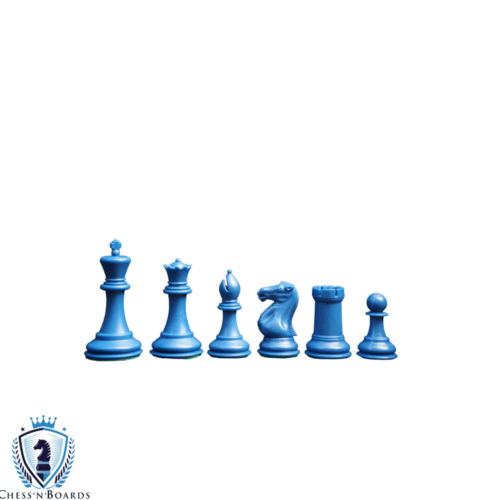 The Fischer Series Plastic Chess Pieces - 3.75" King - Chess'n'Boards
