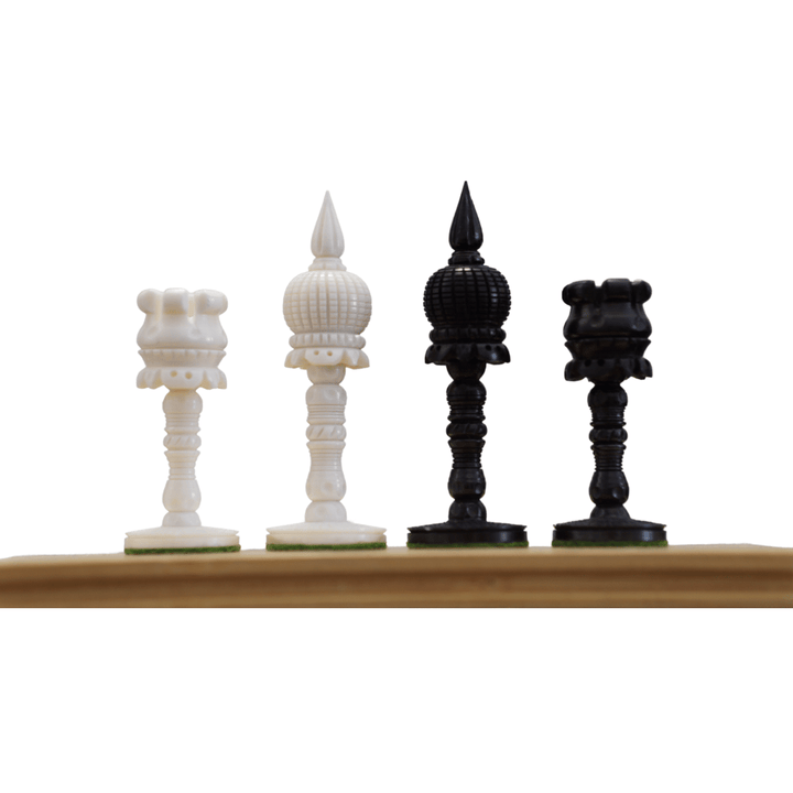 Artistic Camel Bone Pre-Staunton English Series, Chess Collector's Vintage Chess Set - Chess'n'Boards