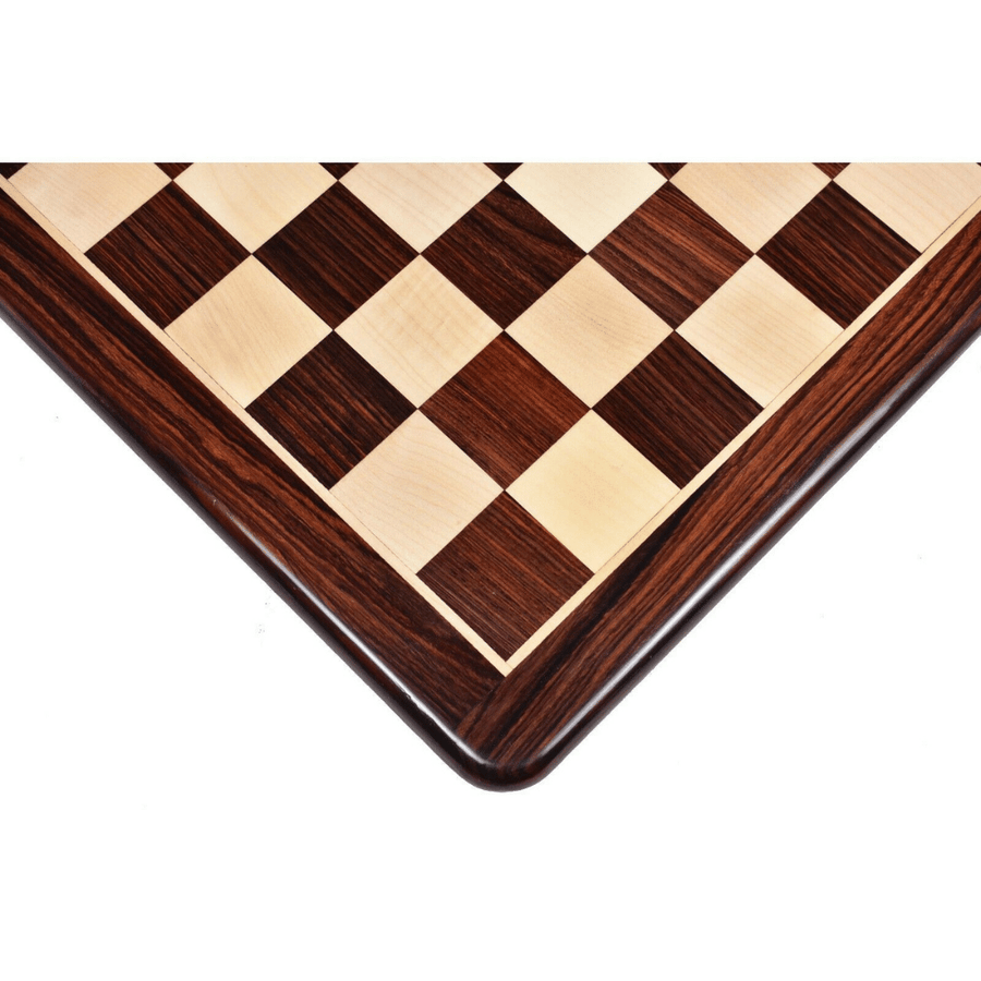 Handmade Classic traditional Tournament Style Anjan wood Tournament Chessboard - Chess'n'Boards