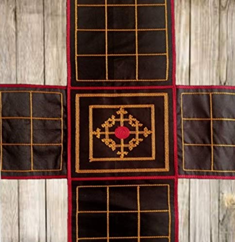 The Indian Ludo Game, Chausar Game Plays, Chausar Game, Chopat - Chess'n'Boards