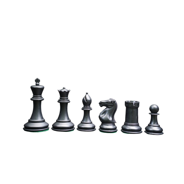 The Fischer Series Plastic Chess Pieces - 3.75" King - Chess'n'Boards
