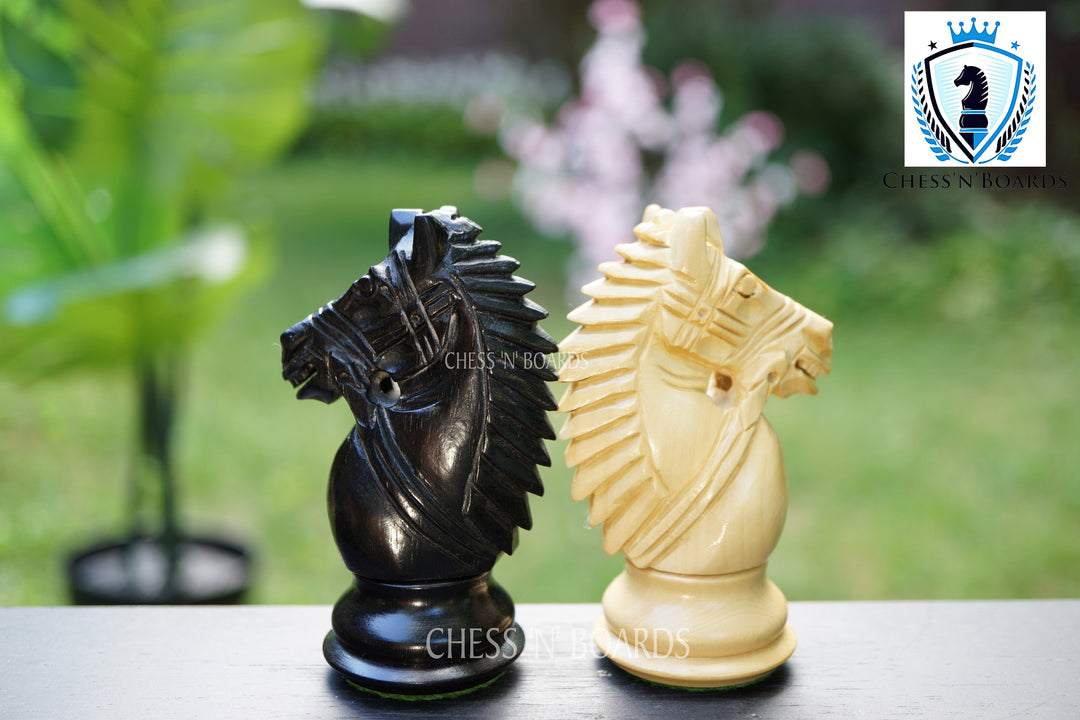 Rio Staunton Series Biggy Knight Tournament Series Large Chess Pieces - Chess'n'Boards