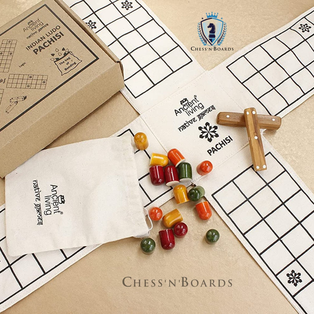 Pachisi | Ludo | Indian Ludo | Chausar | Pagade | Thayam | Chaupar | Sokkattan | Aksha Kreeda | Dayakattam | Chokkattan | Parchís - Chess'n'Boards