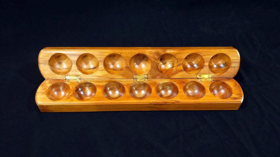 Foldable Wooden Mancala Game