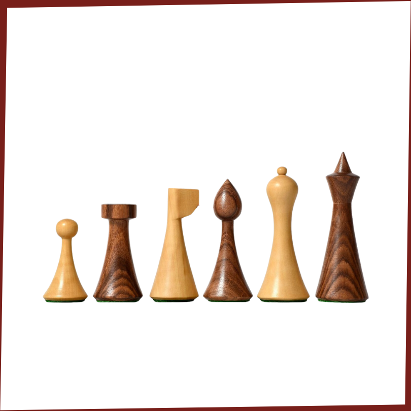 Modern Hermann Ohme Chess Pieces