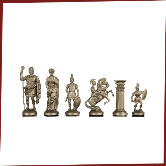 Metal Chess Pieces