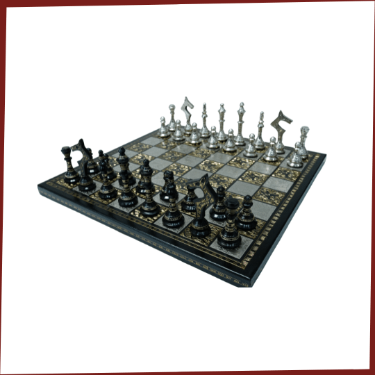 Metal Chess Set