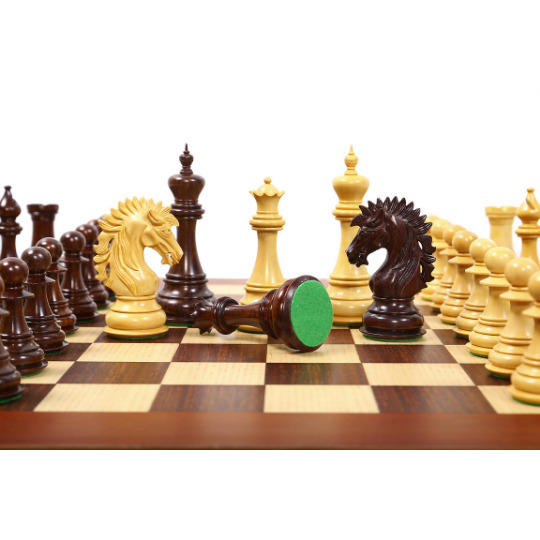 The Ruffian American Series Staunton Chess Pieces in Rosewood