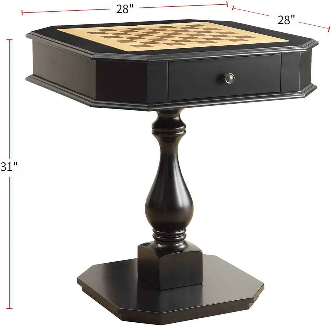 3-1 Gable Table: Chess, Chekcers and Backgammon