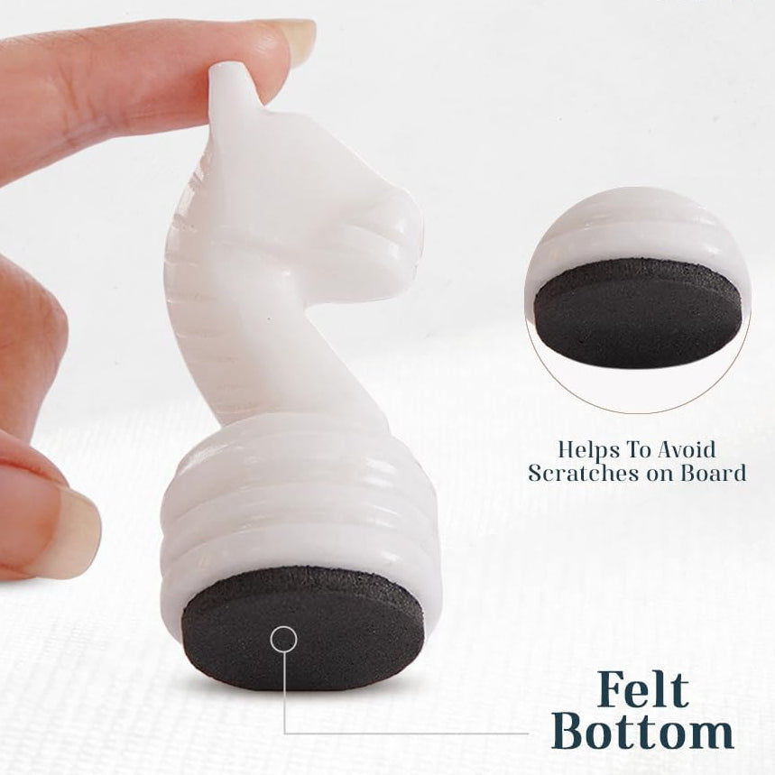 White felt-tip tool with black felt bottom held by a hand, branded 'Earthen Crafts'.