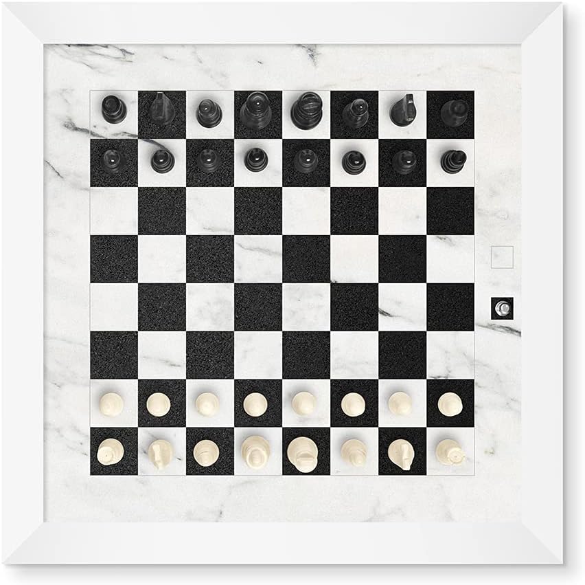 Magnetic Wall Chess Set - Wall Mounted Chess Board Game