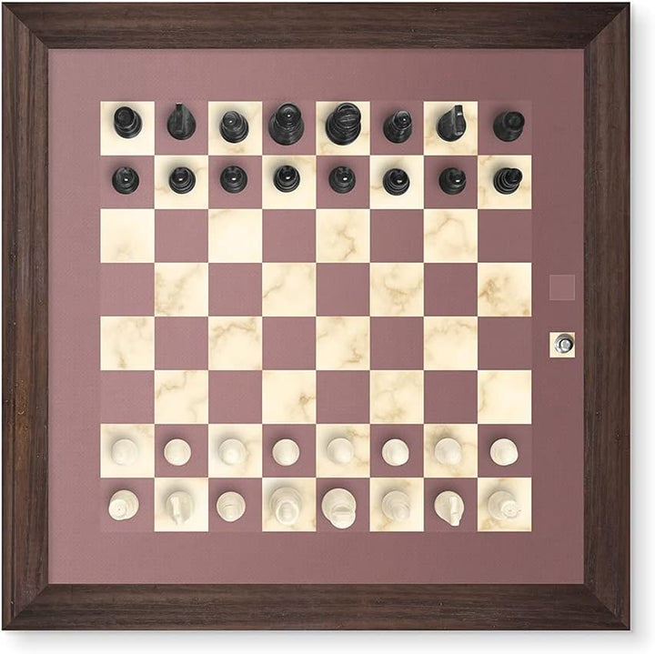 Magnetic Wall Chess Set - Wall Mounted Chess Board Game