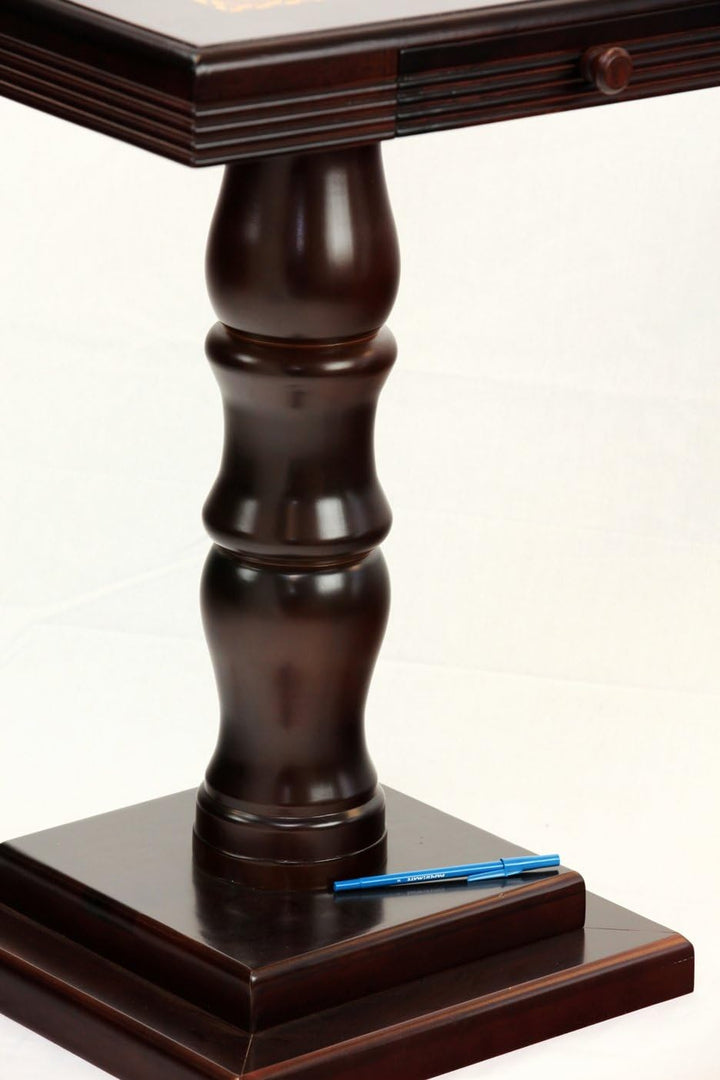 Chess Table with Two Drawers