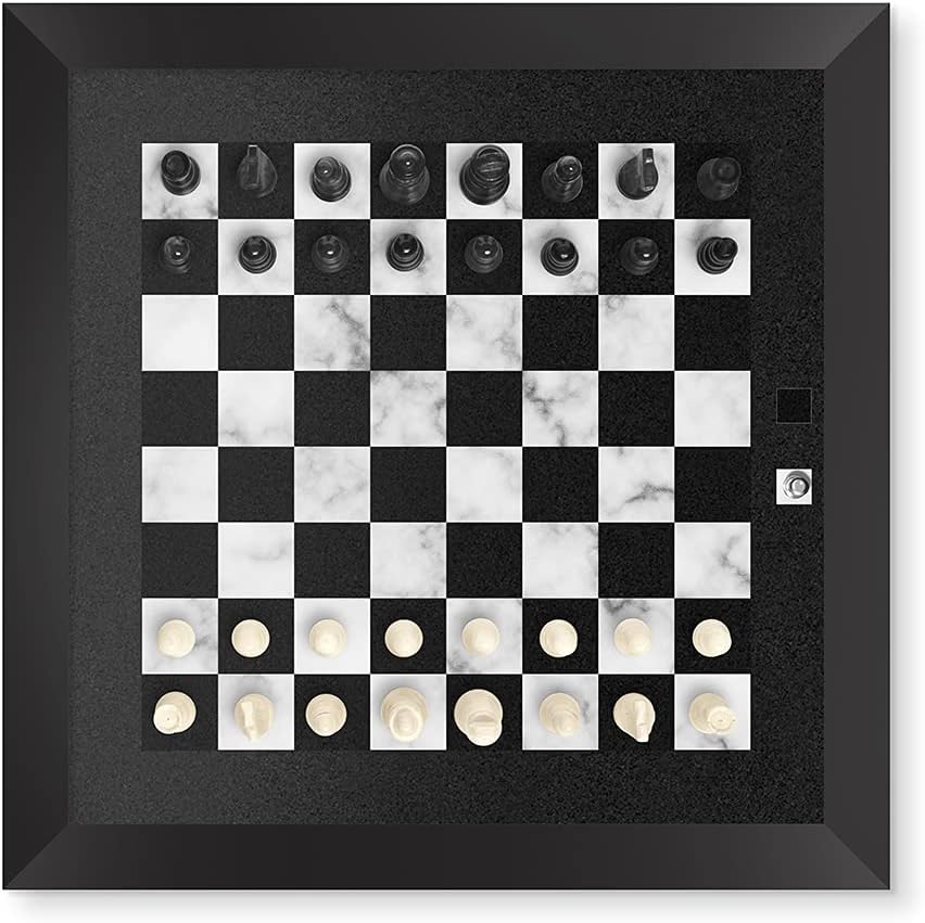 Magnetic Wall Chess Set - Wall Mounted Chess Board Game