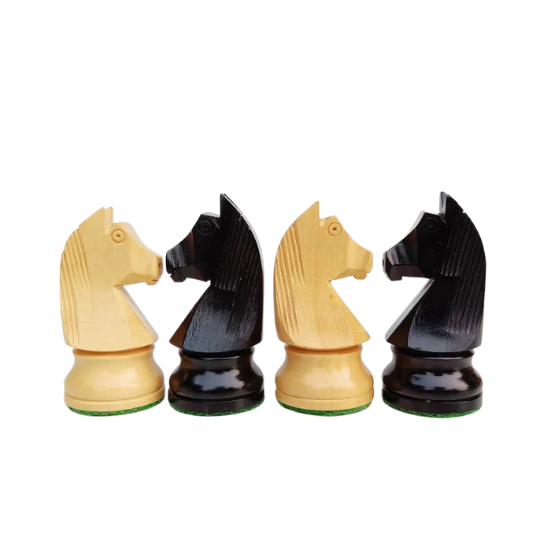 Staunton Style German Knight Chess Pieces