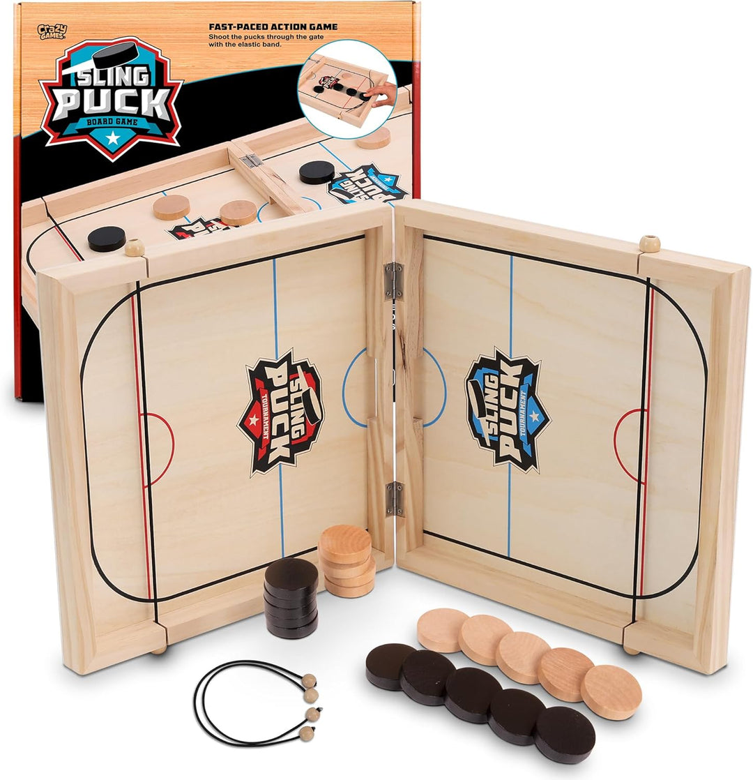 Fast Sling Puck Game 24 Inches Foldable