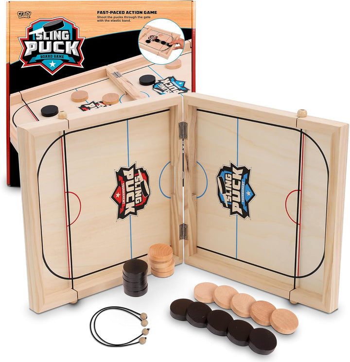 Fast Sling Puck Game 24 Inches Foldable