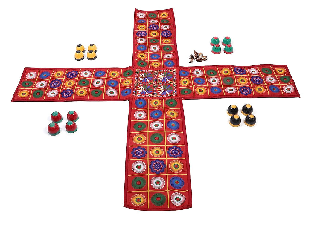 Le jeu indien Ludo, jeu Chausar