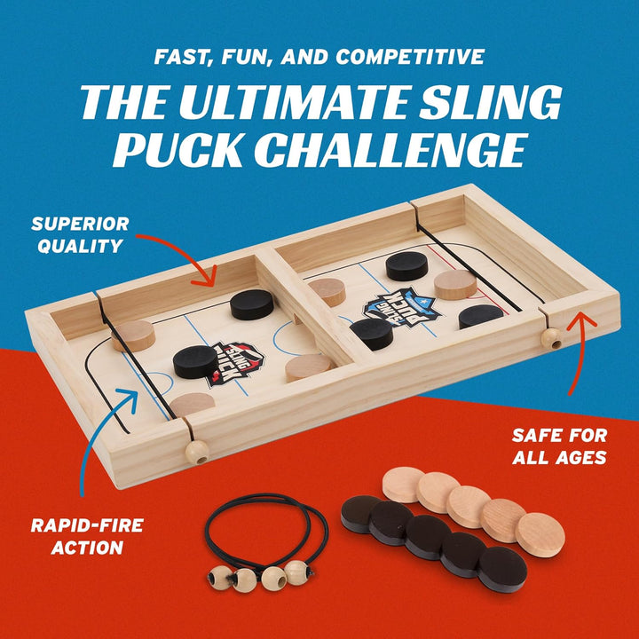 Fast Sling Puck Game 14 Inches