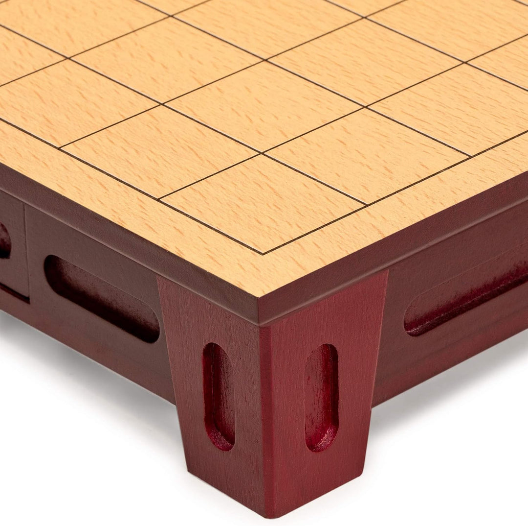 Shogi Japanese Chess Game Set - Wooden Board with Drawers 10.6" - Chess'n'Boards