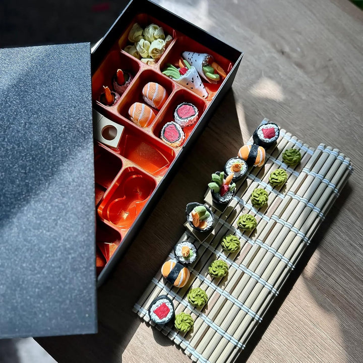 Sushi Themed Chess Set- 3D Printed Sushi Board Game