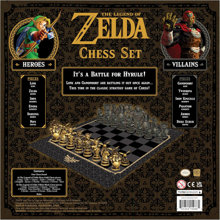 The Legend of Zelda Collector's Chess Set