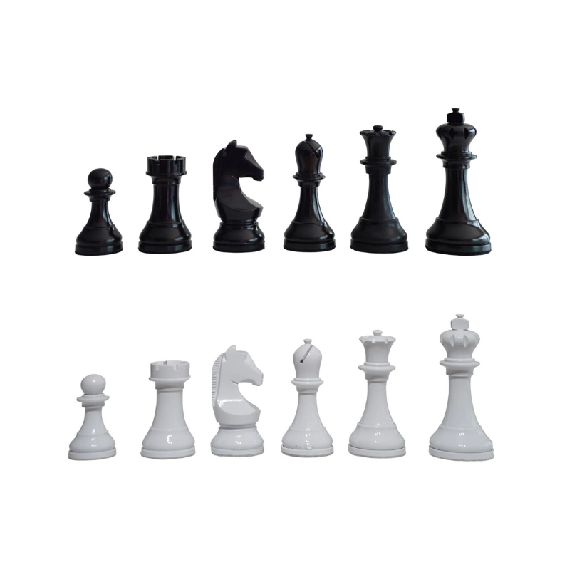 Painted FIDE Chess Pieces | Reproduced Tournament Chess set