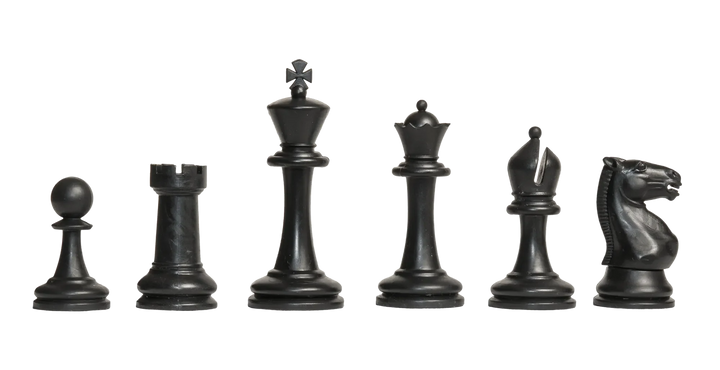 The Competition Series Plastic Chess Pieces 3.75" King