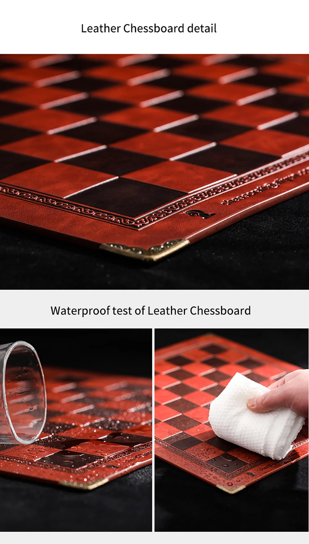 Leather Chessboard