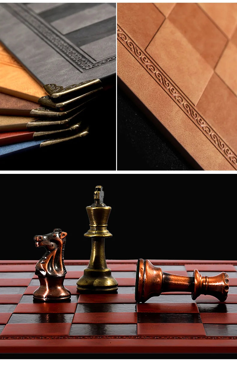 Leather Chessboard