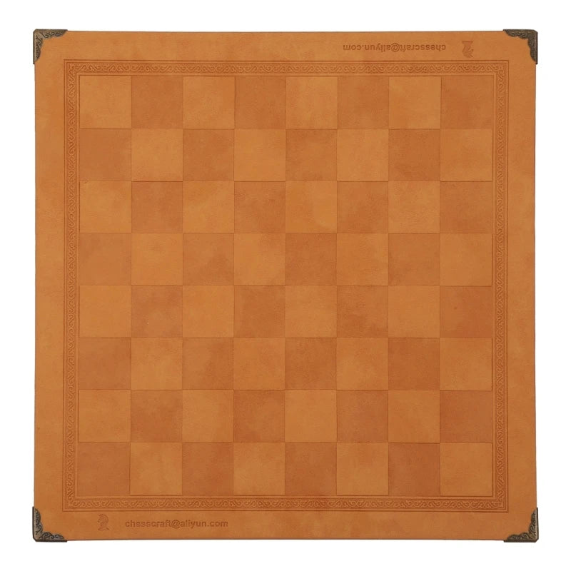 Leather Chessboard Yellow