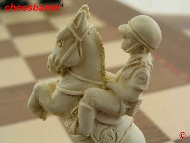 New York Themed Chess Set- Berkeley's Themed Chessmen- Red