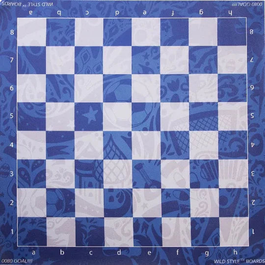 GOAL - Full Color Vinyl Chess Board