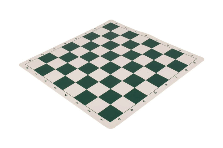 Silicone Rollup Chess Board Green