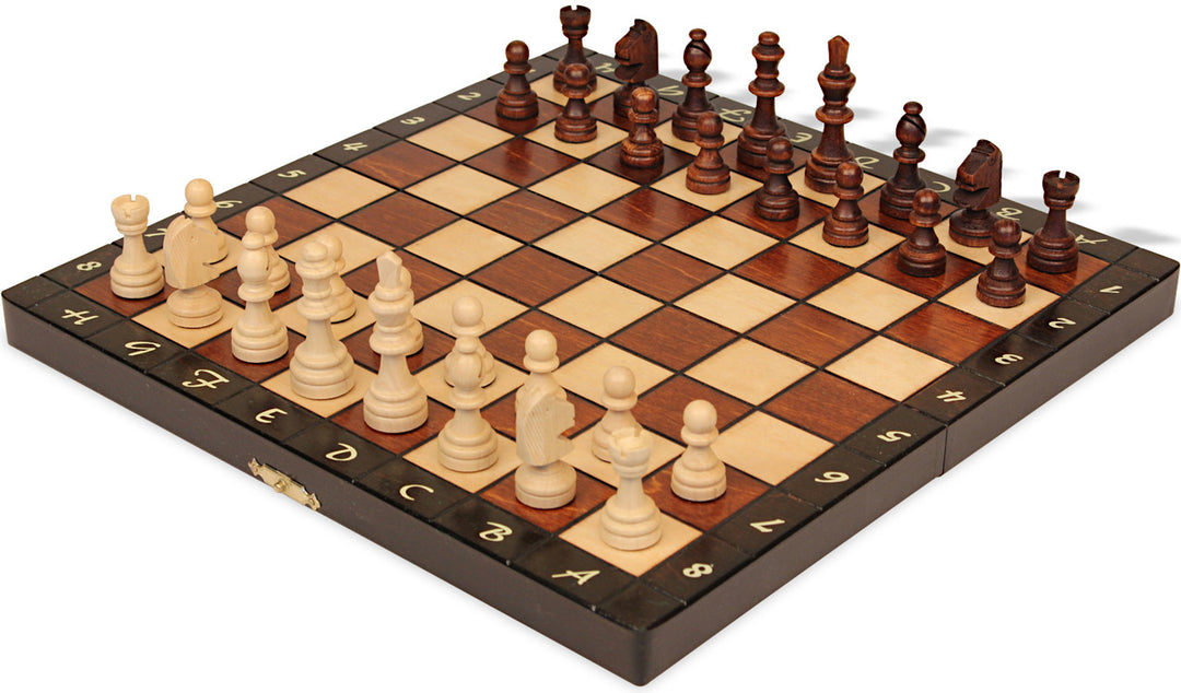 Staunton Series Magnetic Wooden Travel Chess set