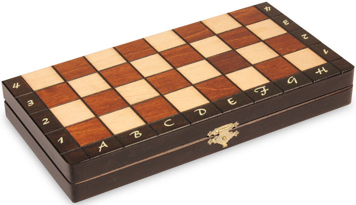 Staunton Series Magnetic Wooden Travel Chess set