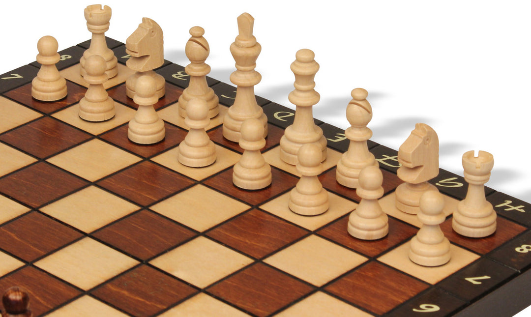 Staunton Series Magnetic Wooden Travel Chess set