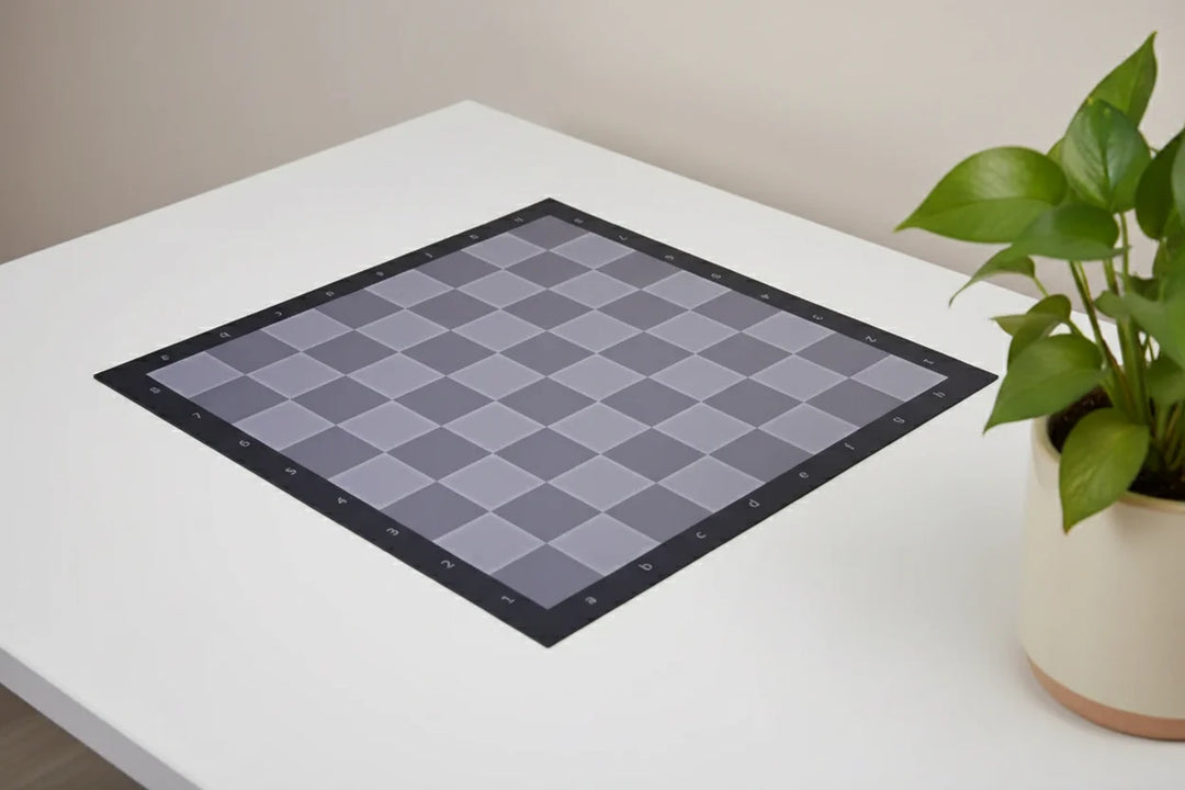 Translucent- Full Color Thin Mousepad Chess Board