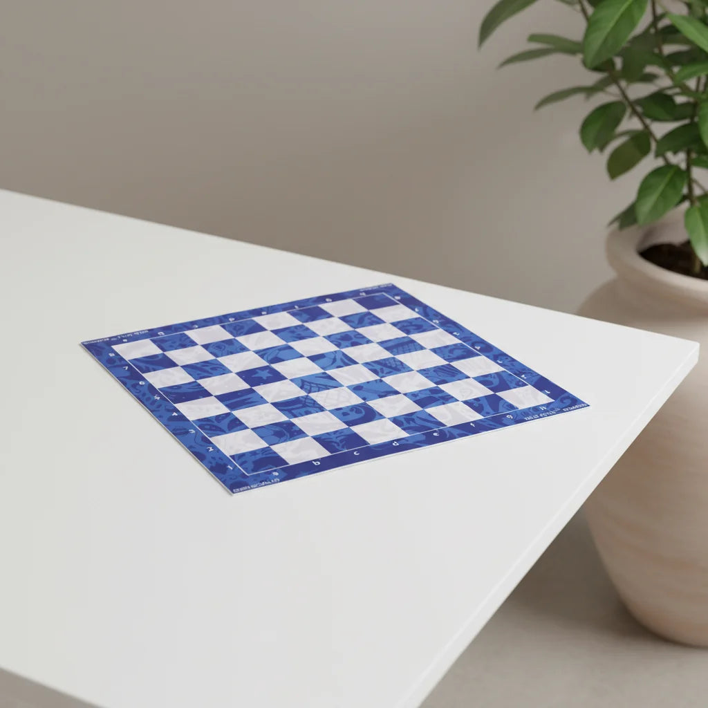 GOAL - Full Color Vinyl Chess Board