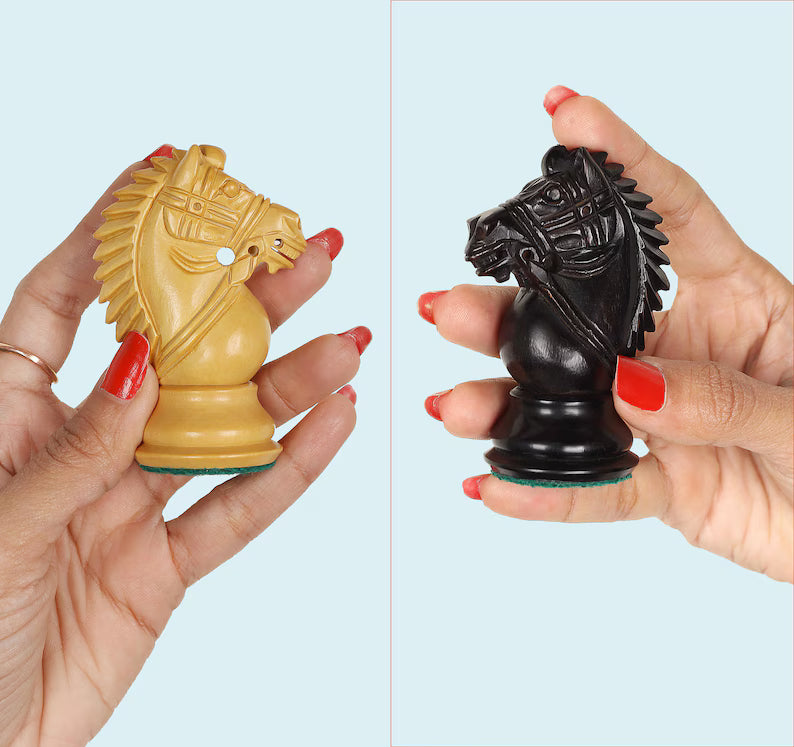 Rio Staunton Series Biggy Knight Tournament Series Large Chess Pieces